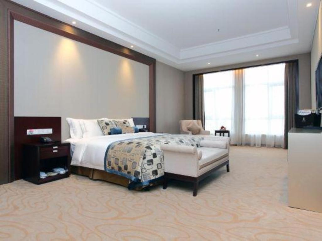 Linyi Blue Horizon International Hotel Yi He Ngoại thất bức ảnh