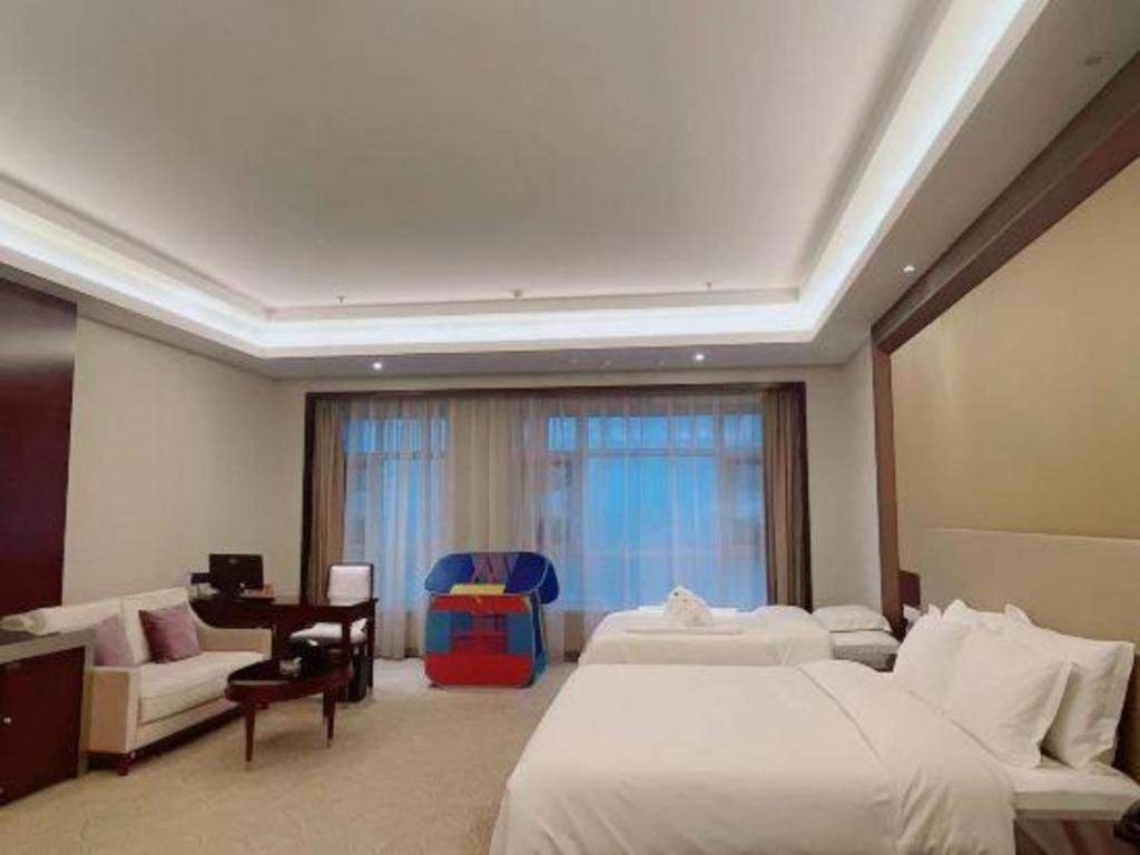 Linyi Blue Horizon International Hotel Yi He Ngoại thất bức ảnh