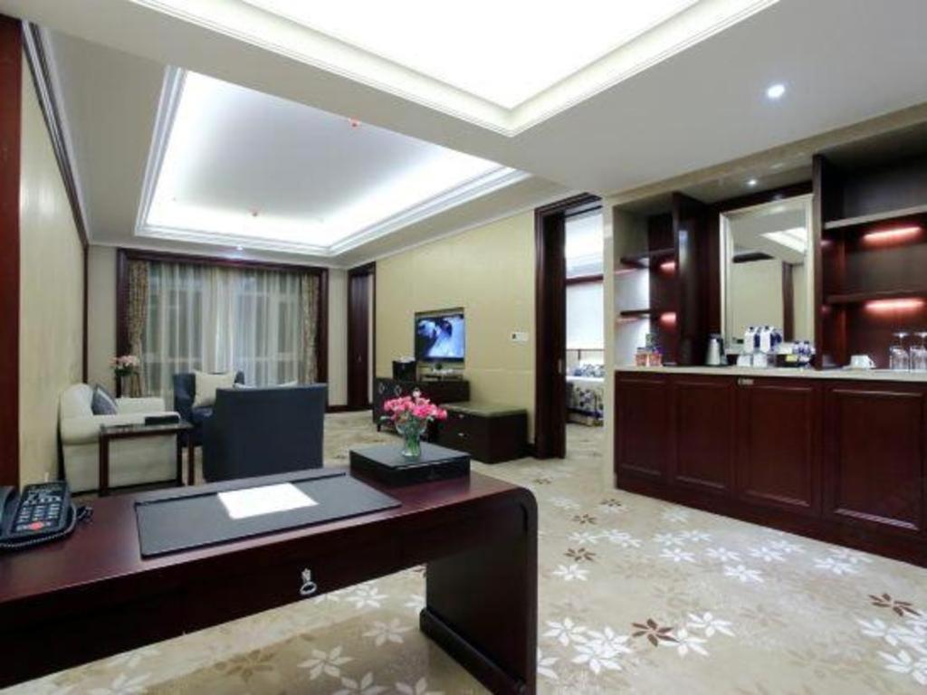 Linyi Blue Horizon International Hotel Yi He Ngoại thất bức ảnh