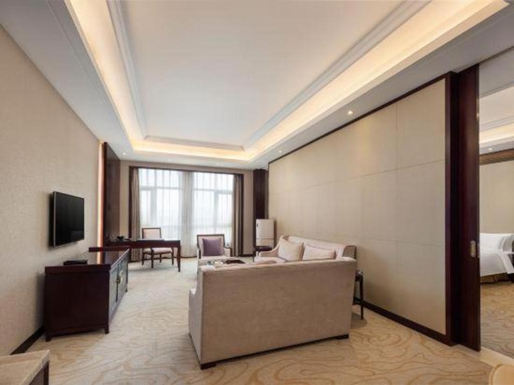 Linyi Blue Horizon International Hotel Yi He Ngoại thất bức ảnh