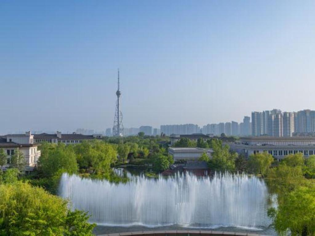Linyi Blue Horizon International Hotel Yi He Ngoại thất bức ảnh