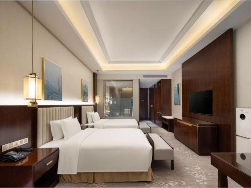 Linyi Blue Horizon International Hotel Yi He Ngoại thất bức ảnh