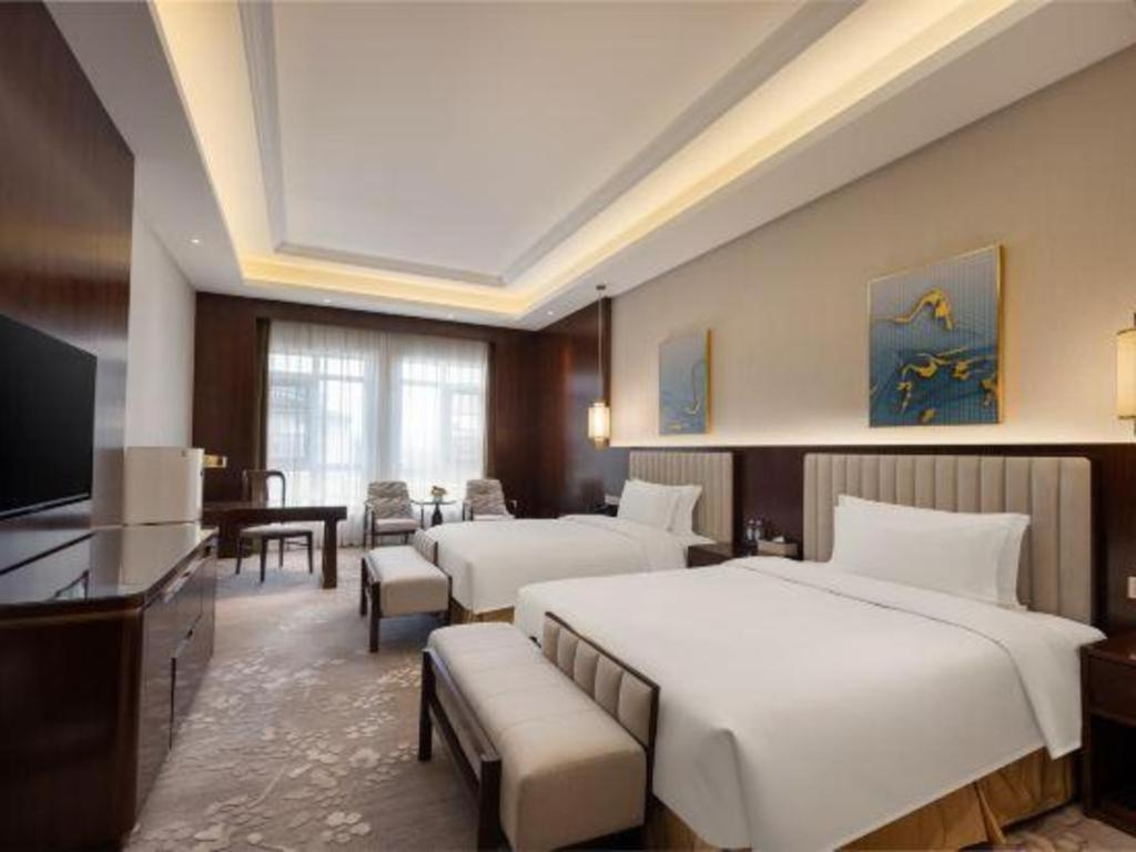 Linyi Blue Horizon International Hotel Yi He Ngoại thất bức ảnh