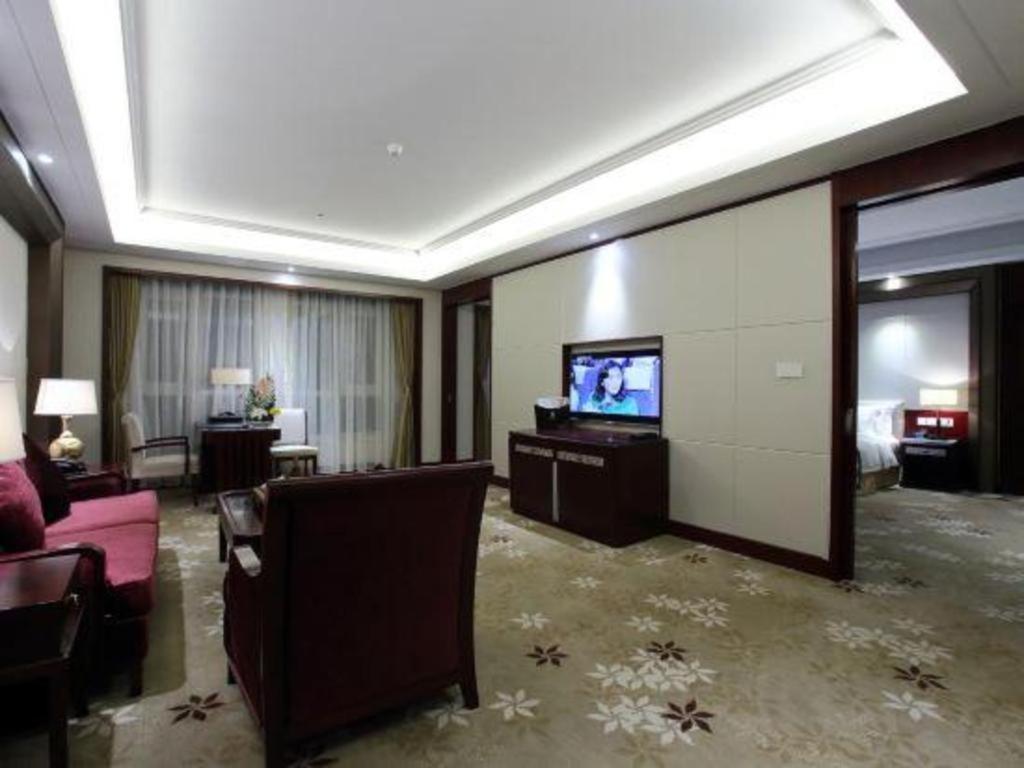 Linyi Blue Horizon International Hotel Yi He Ngoại thất bức ảnh