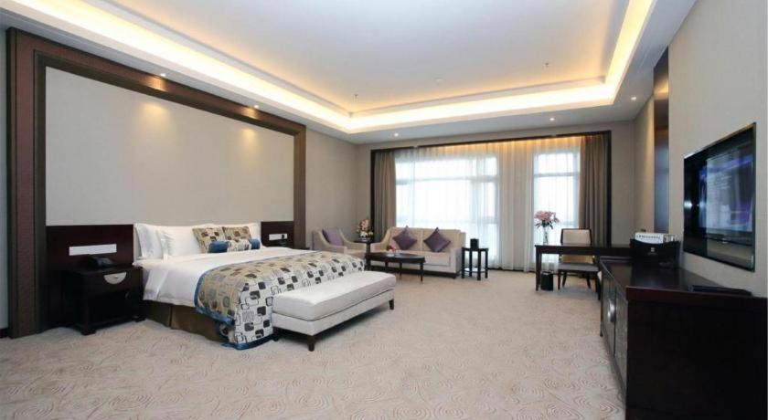 Linyi Blue Horizon International Hotel Yi He Ngoại thất bức ảnh